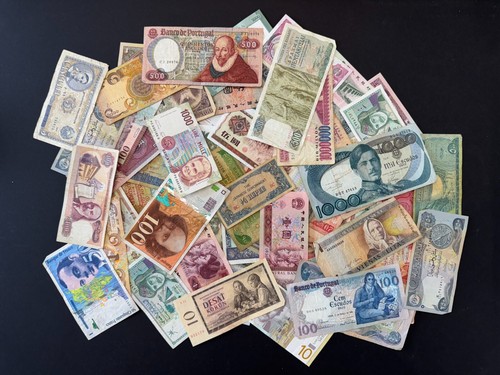 Mixed world banknotes - 20,