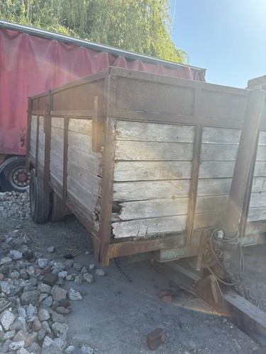 Tipper trailer tractor muck - trailer,
