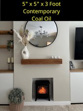 Oak Beam Mantle Fireplace Mantelpiece 6"x4" (150mmx100mm) Choose Length & Finish