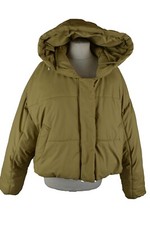 ZARA Beige Padded Jacket size