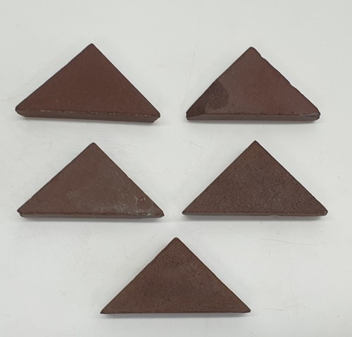 Set antique triangular - of,