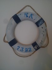  53cm life ring lifebuoy nautical ship boat decorative wall hanging