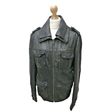 SUPERDRY Ryan Leather Biker