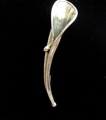 Solid silver flower - silver, posy