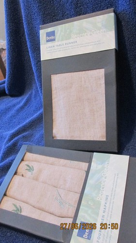 Denby linen napkins and 1 - denby, 4