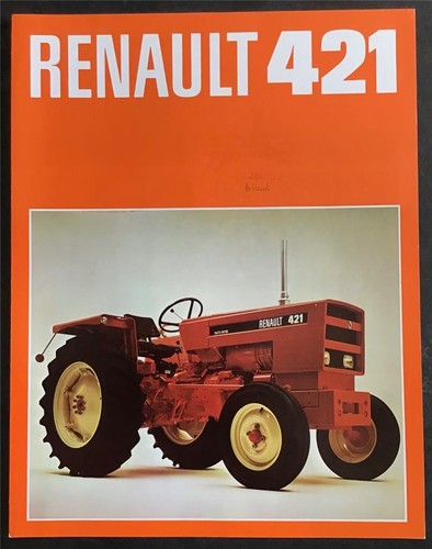 Renault 421 tractor - renault,