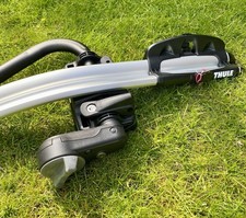 Thule ProRide 591 Roof Bike Rack Black/Aluminium. New  unfitted with  2 keys