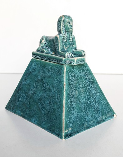 Art deco ceramic - ceramic, sphinx