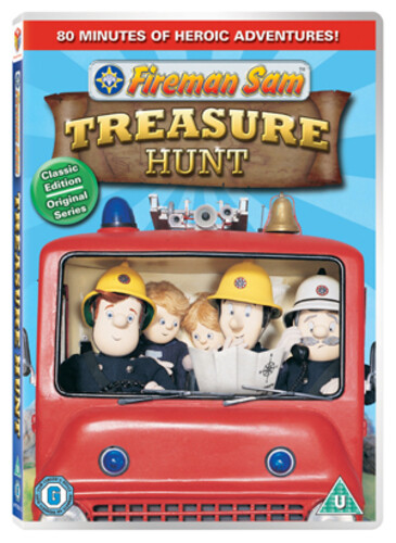 Fireman sam treasure hunt dvd - sam:,