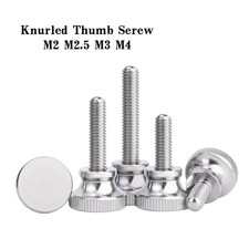 Knurled Thumb Screw M2 M2.5 M3