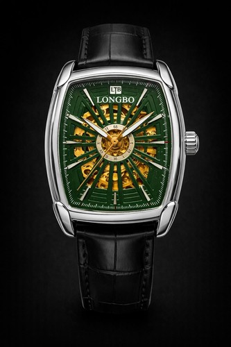 Longbo skeleton watch - longbo,