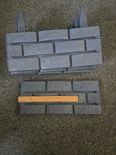 New garden fence edges border - new,