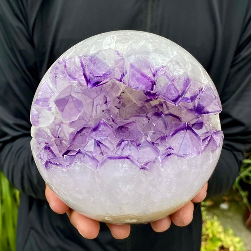 24lb natural amethyst agate - 5.24lb,