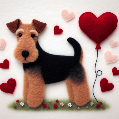 Luxury airedale terrier - airedale,