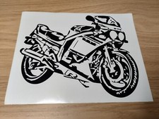Suzuki Gsxr 750/1100 Slabside Outline Decal Sticker Motorcycle