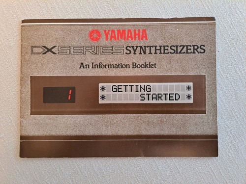 Yamaha series synthesizers - yamaha, dx