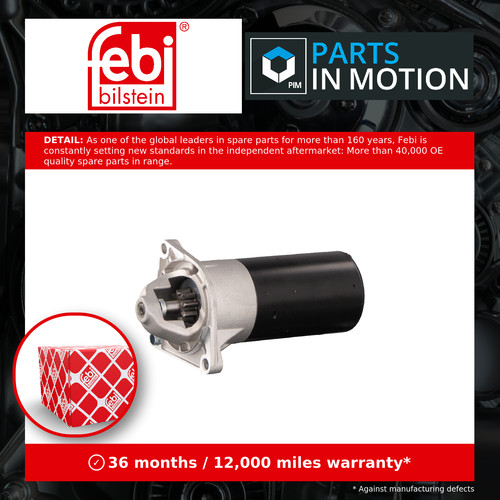 Starter motor 101574 - 101574, febi