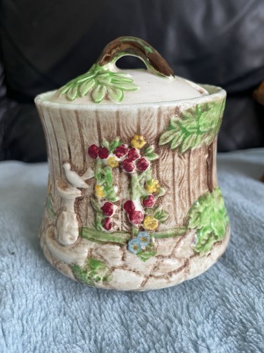 Vintagefalcon ware honey pot - vintagefalcon,