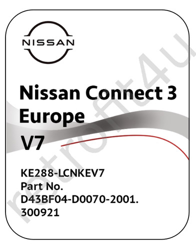 Nissan connect navigation - connect, v7