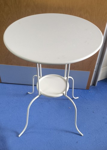 White round side table - , (51cm)