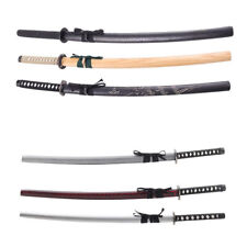 Bokken Training Samurai Wooden Sword & Scabbard Martial Iaido Gift Replica Props
