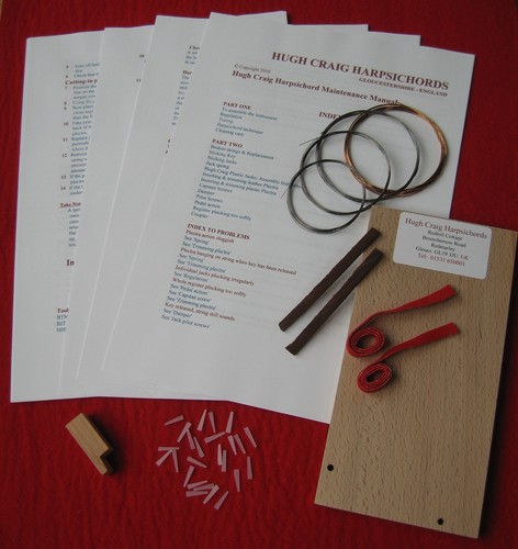 Harpsichord repair kit - harpsichord, kit-jack