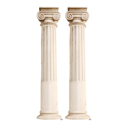 Roman pillars cardboard - roman,