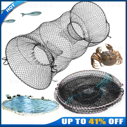 Folding crab trap net - 2x,