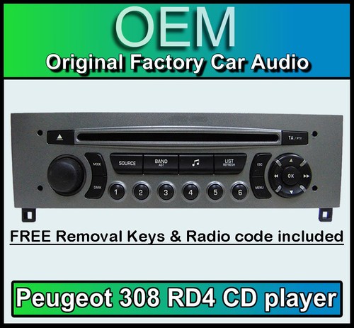 Peugeot 308 player radio - 308,