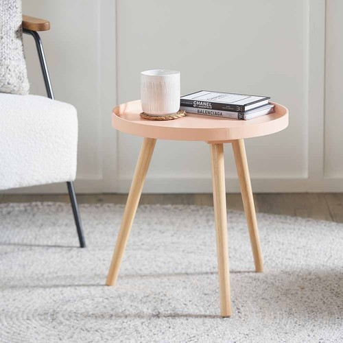 Round wooden end - wooden,