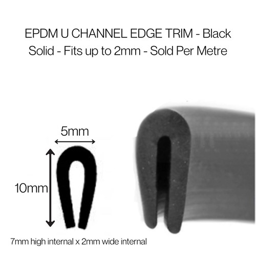 Epdm rubber trim 10mm - epdm,