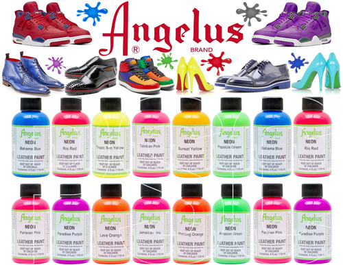 Angelus acrylic leather paint - angelus,