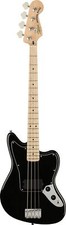 Squier Affinity Series Jaguar Bass  Black  Maple Fingerboard