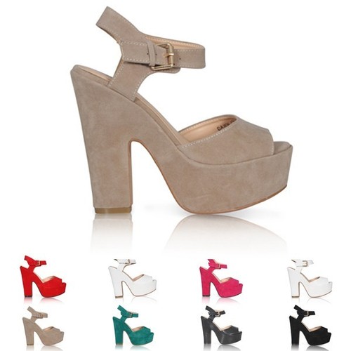 Womens platform high chunky - high,