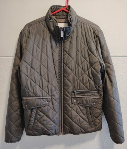 Zara man green quilted full - zara,
