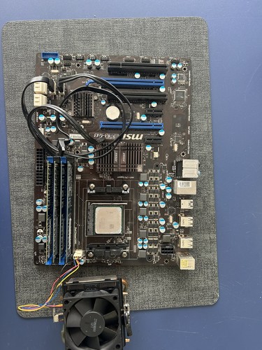 Msi 970a g43 am3 motherboard - 970a-g43,