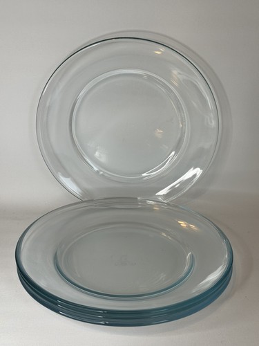 Pyrex clear glass dinner - clear,