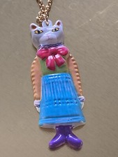 Les Nereides Cat Necklace Cat