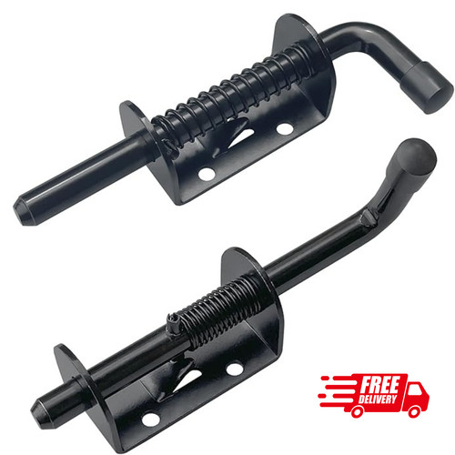 Pcs heavy duty spring bolt - heavy,