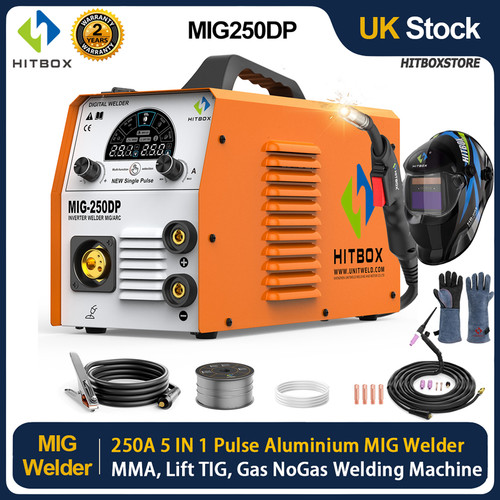 Hitbox 5in1 gas gasless - gas/gasless, mig
