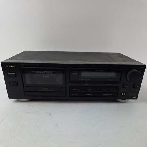 Aiwa f410 cassette deck - ad-f410,