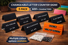 Mini Letter Board Price Signs