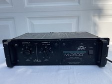 PEAVEY M-2600 MARK V SERIES STEREO POWER AMP AMPLIFIER