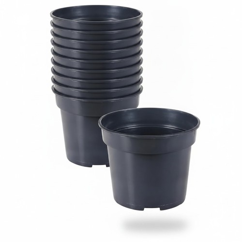 Plastic plant pots - 10, 10