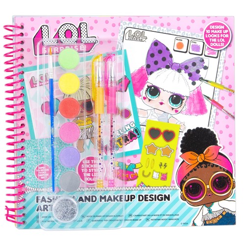 Lol doll fashion art pad - doll,