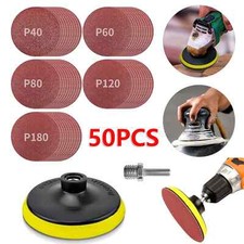 50Pcs Sanding Disc Kit Hook &