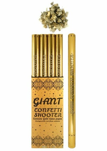Confetti shooter gold - confetti,