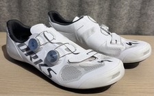 Specialized S-Works Vent Road Cycling Shoes White EU 44 / UK 9.6 – BOA + Strap
