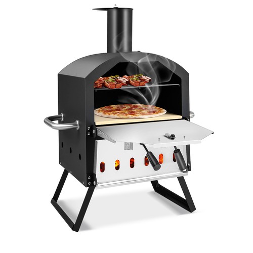 Outdoor pizza oven - outdoor, 2-layer