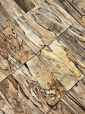 SPALTED BIRCH knife scale